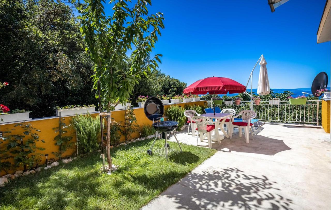 Amazing Apartment In Kostrena With 1 Bedrooms And Wifi Luaran gambar